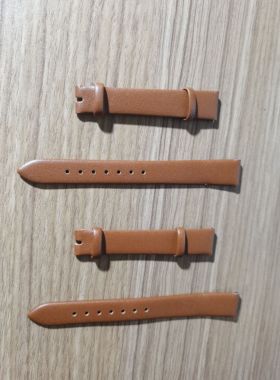 真皮表带表盘尺寸14MMx12x2.0不带卡扣只有一个色