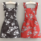 24新款 罩衣无袖 款 马面裙公主裙厨房耐脏防油防泼水外穿工作服围裙