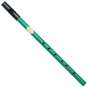 哨笛6孔学生竖笛初学乐器Feadog口笛葫芦笛锡笛子绿色D调