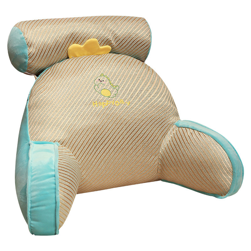 夏季凉席靠枕床头k靠垫软包大靠背床上睡觉抱枕宿舍沙发护腰靠垫