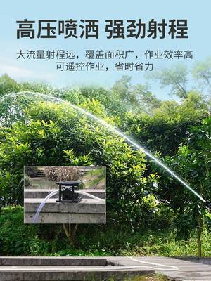 大功率浇菜神器浇水机田地浇水菜地充电式抽水泵家用淋菜农用灌溉