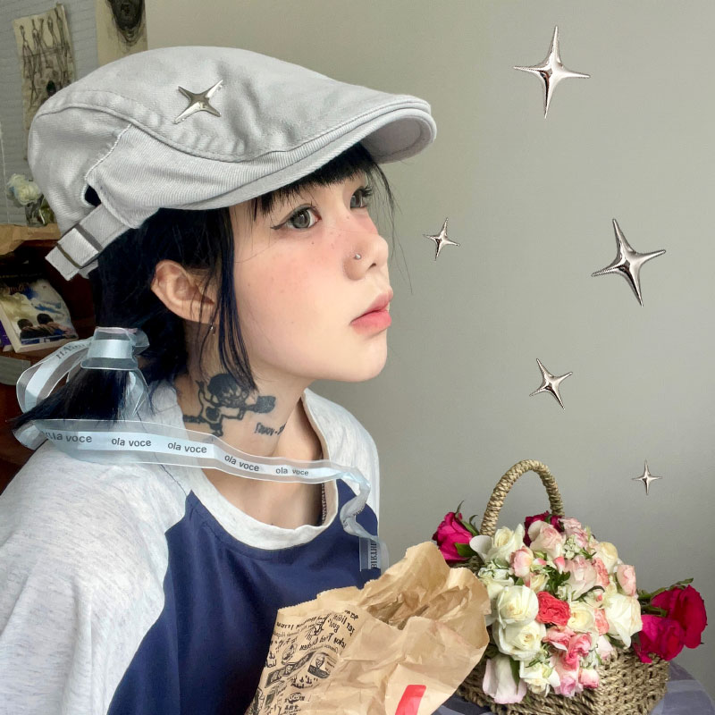 olavoce金属标日系工装前进帽