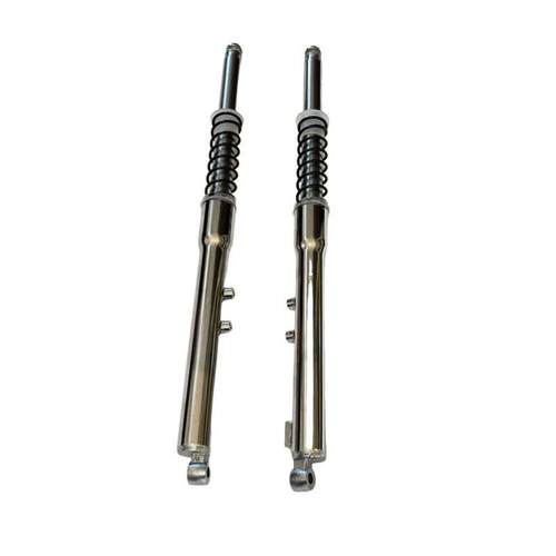 适用于金城AX100摩托车配件 长春铃木AX100前减震器前避震器前叉