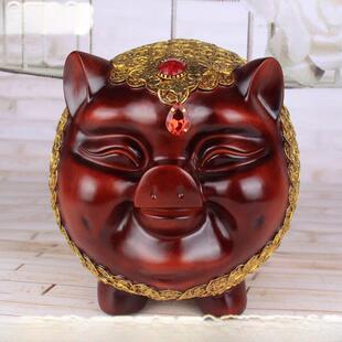 带来财富和宝藏万福存钱罐存钱罐工艺品装饰儿童和学生创意可爱的