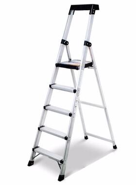 werner梯子铝合金人字梯1.85米五步梯多功能折叠登高梯P275CN
