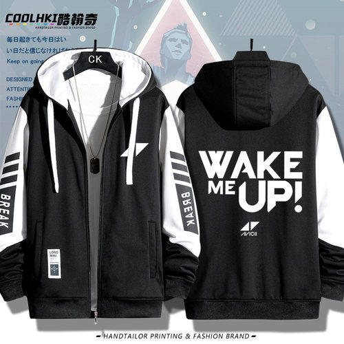 百大dj电音avicii开衫卫衣