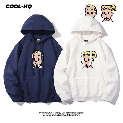 OSAMU GOODS原田治日系卡通图案周边男女连帽卫衣薄款上衣春秋款
