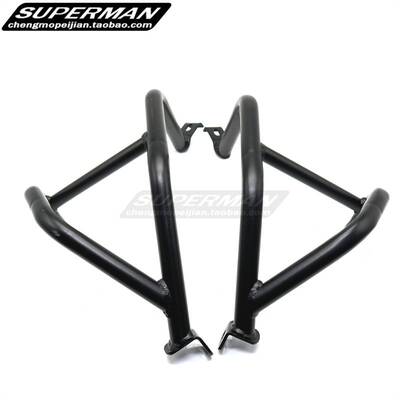 川崎 忍者 400 ninja400 改装车身保险杠 发动机防摔杠 竞技护杠