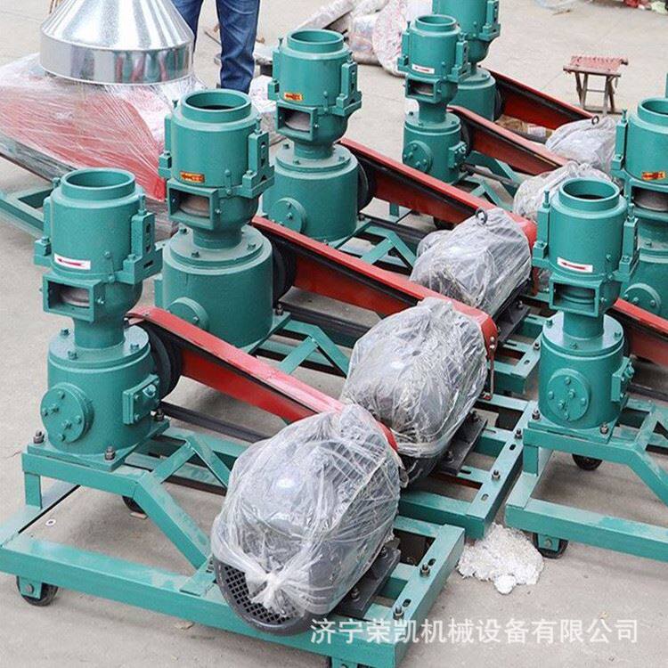 小型家庭养殖户颗粒机 100-500公斤制颗粒饲料机器 210平模颗粒机