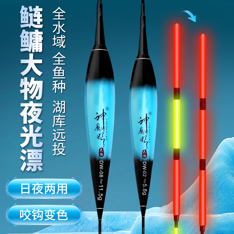 4-11克大物鲢鳙加粗醒目电子漂