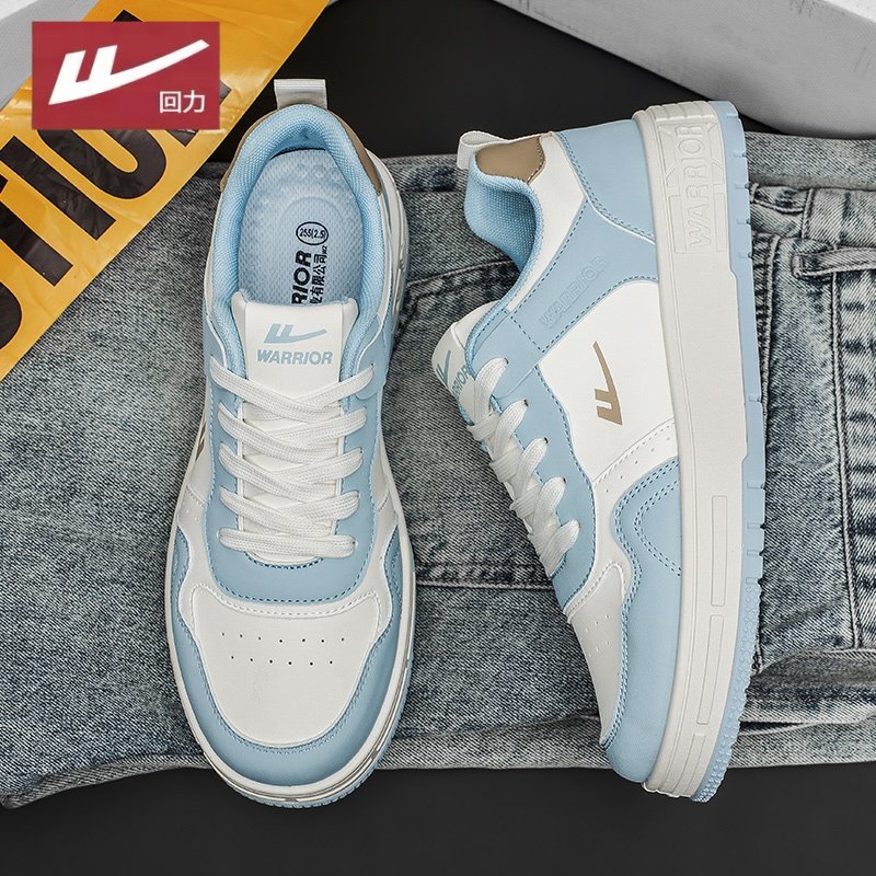 回力男鞋2026新款冬季蓝白青少年拼色板鞋百搭增高休闲运动鞋潮鞋,流行男鞋,时尚休闲鞋,淘宝优惠券,粉丝福利购,淘宝优惠卷