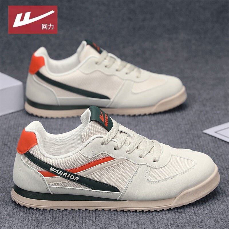 回力男鞋2026新款春季拼色复古德训鞋休闲百搭透气轻便防滑运动鞋
