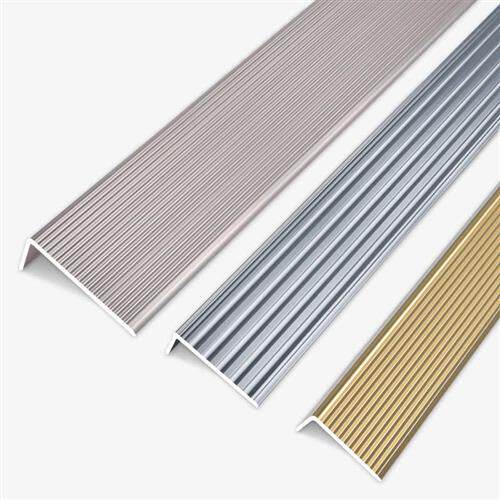 钛金铝合金楼梯防滑条踏步压边条木地板瓷砖台阶包边条护角收口条