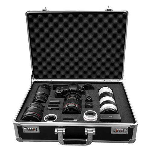 安全收纳单反相机箱子摄影器材镜头防潮密封干燥柜防震海绵盒手提