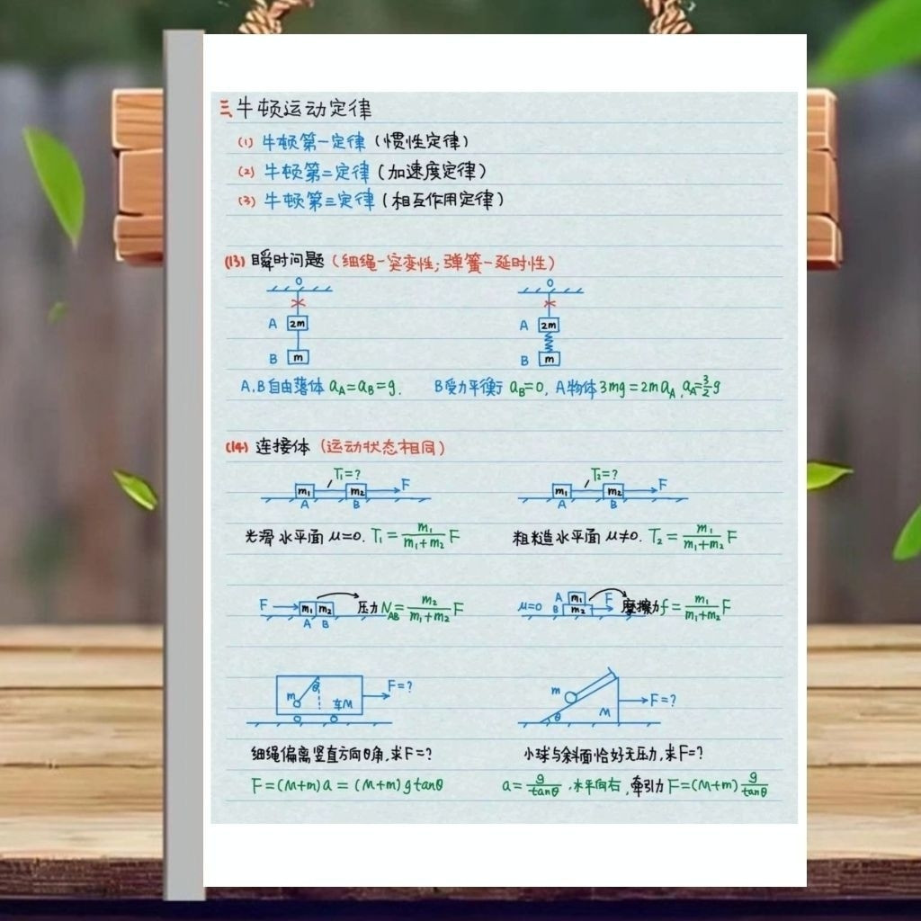 2025高中物理公式大全A4彩印本