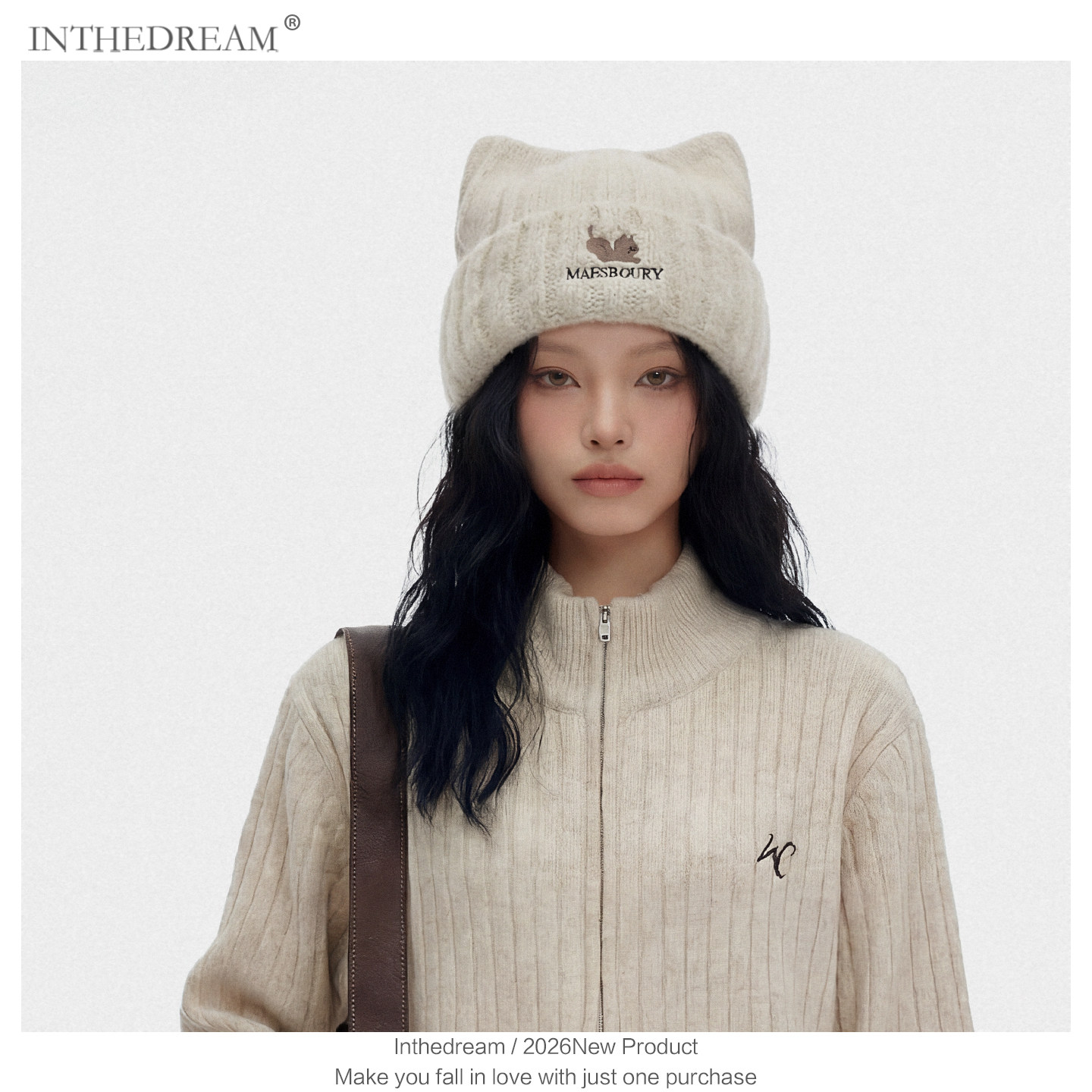 2025羊毛可爱猫耳朵针织帽女秋冬保暖护耳毛线帽显脸小骑行冷帽潮,服饰配件/皮带/帽子/围巾,帽子,淘宝优惠券,粉丝福利购,淘宝优惠卷