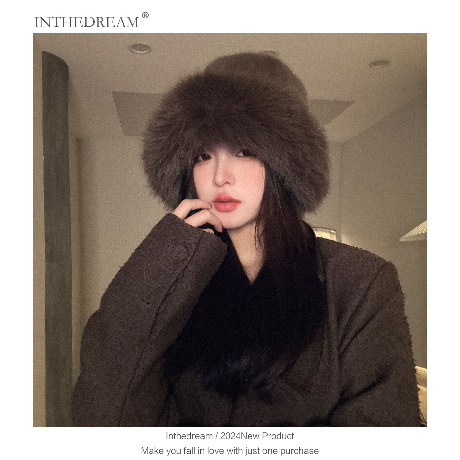 2025渔夫帽冬季保暖防寒护耳