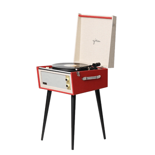 Syitren/赛塔林STEINC黑胶唱片机动磁留声可调针压落地式复古