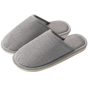 亚麻棉拖鞋男士2026新款春秋四季室内家居防滑地板棉麻布拖鞋男款