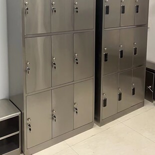 定制不锈钢文件储物柜框架实验台304不锈钢水槽台带锁鞋柜201材质