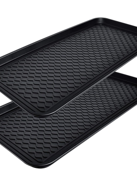 CHAIRLIN 2 Packs Waterproof Large Shoe Tray, All Purpose in