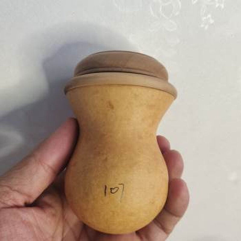 天然手把文玩本长鸡心蝈蝈虫具葫芦工艺品皮质老成瓷实一物一图