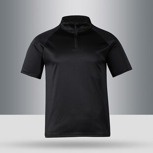 美式半拉链短袖田径服男女篮球体育生训练服速干健身跑步球衣夏季