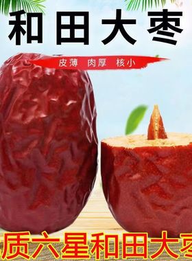 新疆红枣干货特级和田大枣骏枣生吃零食非若羌小灰枣煲汤煮粥批发