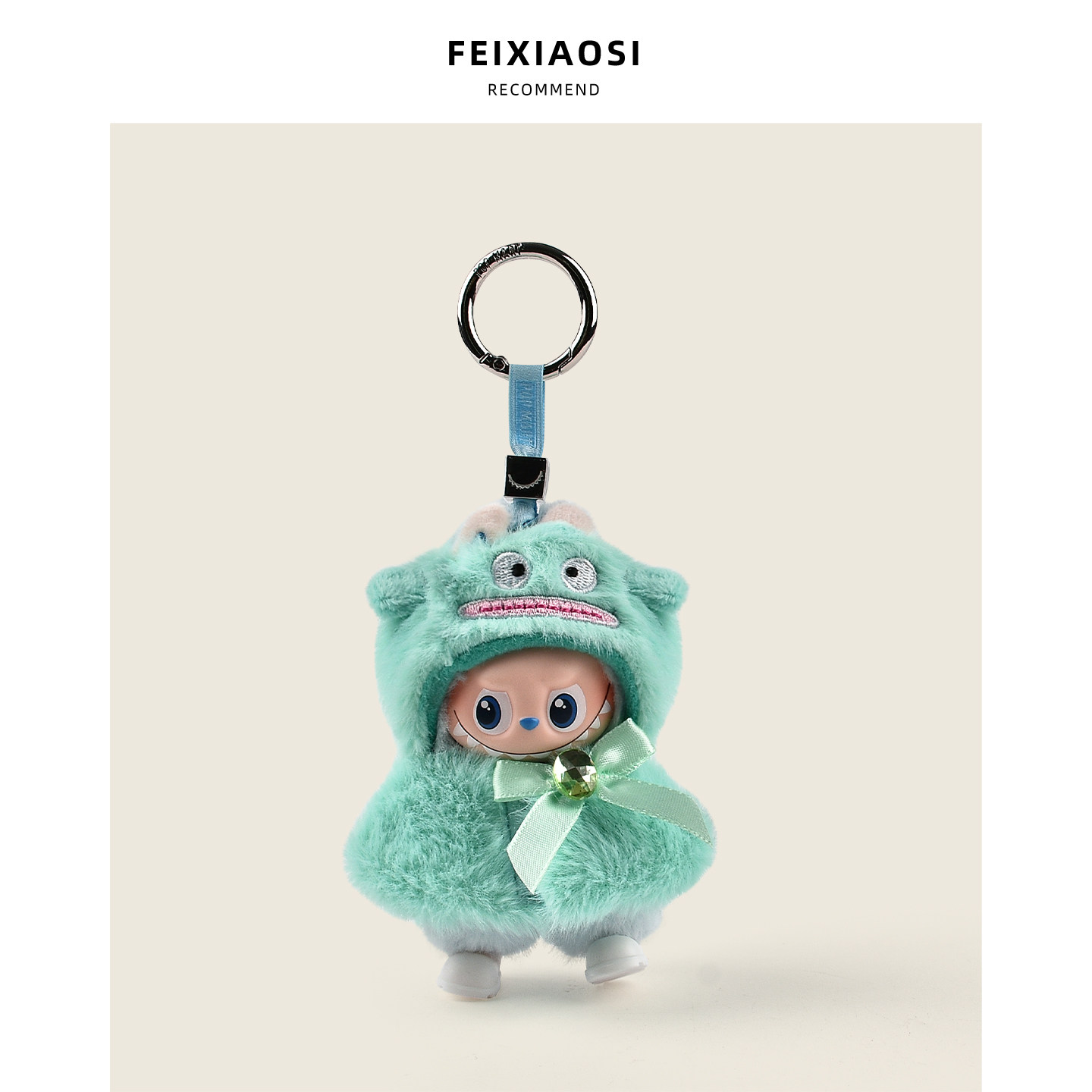 仅娃衣~绿色小丑鱼毛绒披肩适用4代拉布布可爱迷你labubu配饰潮玩,模玩/动漫/周边/娃圈三坑/桌游,潮玩娃衣,淘宝优惠券,粉丝福利购,淘宝优惠卷