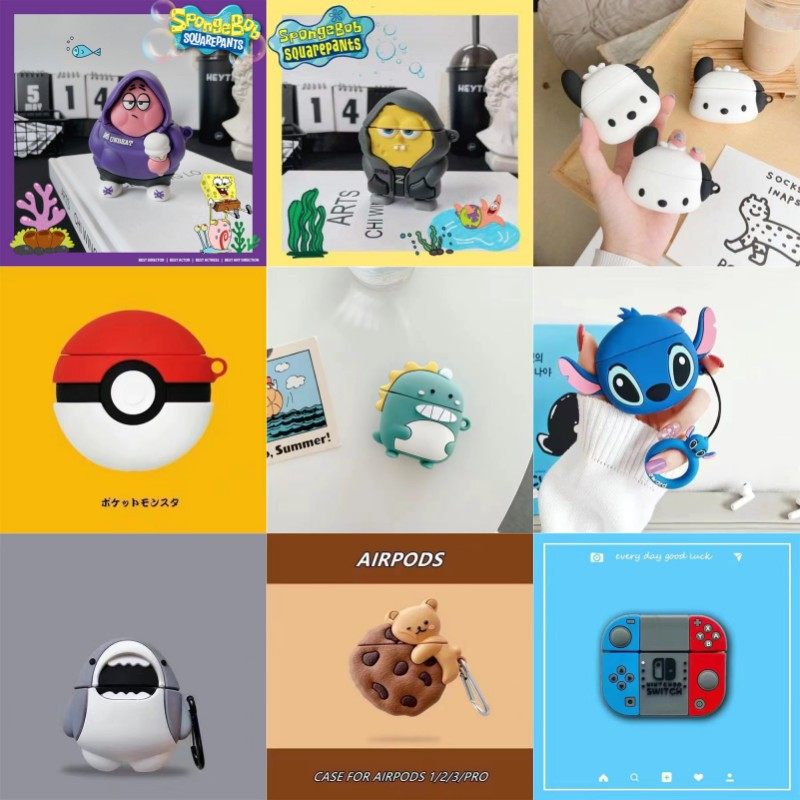 适用于铂典f-13真无线蓝牙耳机保护套硅胶防摔卡通可爱情侣软壳套潮