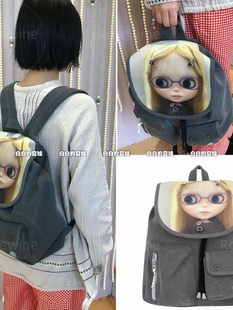 已定 coyseio 联名blythe 早春新款可爱卡通娃娃双肩包背包书包女