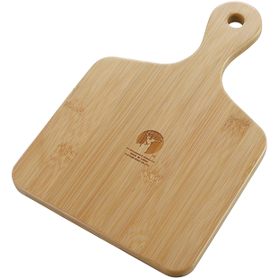 CAPTAIN STAG原木砧板披萨托盘户外精致露营家用圆盘竹木烤肉餐盘