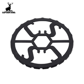 炉架户外锅具支架 CAPTAIN STAG 铁制家用燃气炉锅架烧水壶架