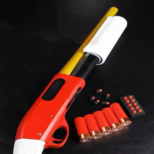 阿卡AKA R1霰弹玩具科教训练雷明顿喷子抛壳模型道具肥肥钢镚