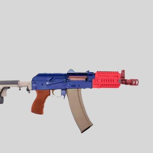 ds泽宁特74u二代全行程科教玩具电动连发解压道具肥肥钢镚