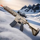 司骏HK416 2.54.0电动连发玩具枪司俊m416发射器成人cs野路子钢镚