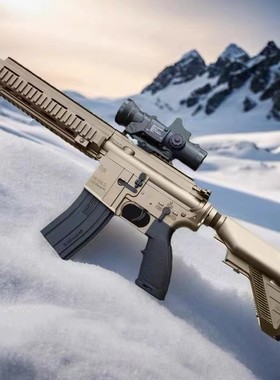 司骏HK416 2.54.0电动连发玩具枪司俊m416发射器成人cs野路子钢镚