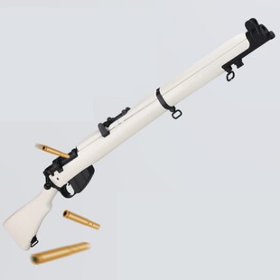 乖巧李恩菲尔德实木玩具抛壳科教模型英77肥肥钢镚