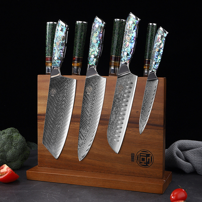 磁吸刀座实木刀架家用菜刀架