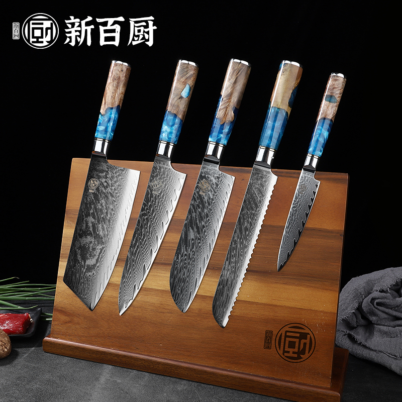 磁吸刀座实木刀架家用菜刀架