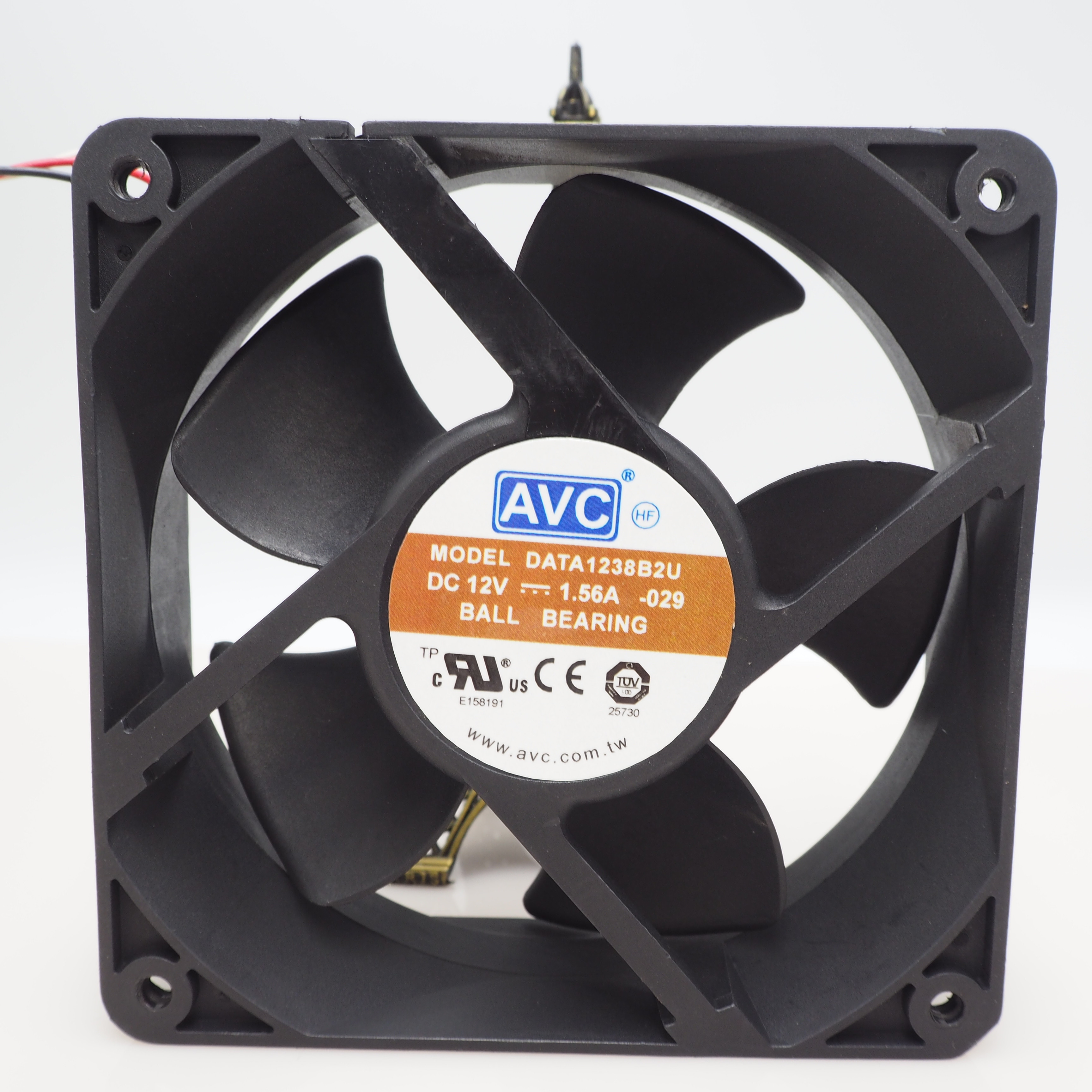 AVC 12038 DATA1238B2U 12V 1.56A 12CM/厘米 大风量 服务器风扇