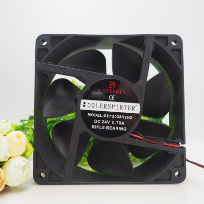 SPEEDY SD12038R2H2 24V 0.70A 12CM 12038 电焊机散热风扇