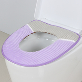 马桶坐垫四季 毛绒坐便器套可水洗马桶垫圈 通用家用冬季