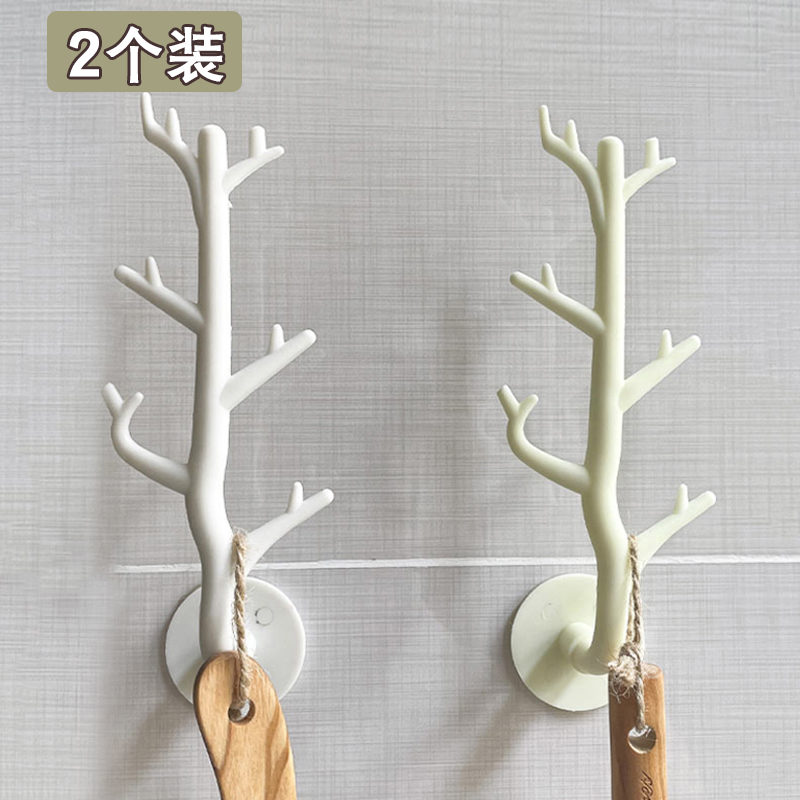 门口挂钥匙置物架创意装饰挂钩粘胶放钥匙