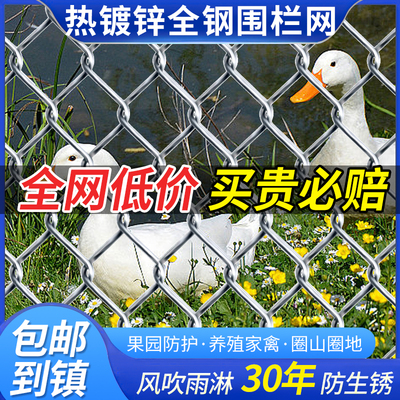 【养殖圈地必选】镀锌铁丝围栏网