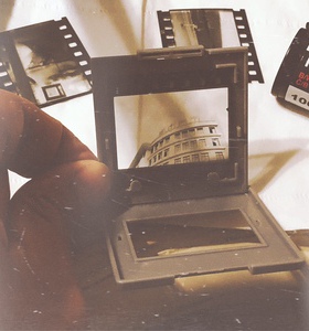 WINW文尔维135反转片框-幻灯片夹70片[灰色】 厚装有带外盒