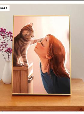 ins风摆件家居摆件客厅摆件办公室书房天天爆单发财暴富意境摆件