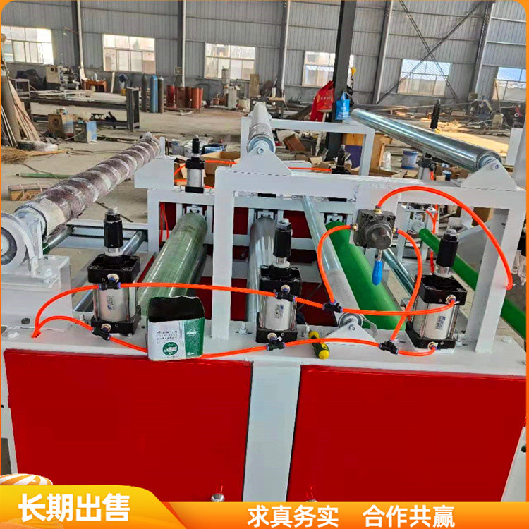 钢面镁质复合风管烟道板贴合机 石膏板贴面机 硅酸钙板铝皮平贴机