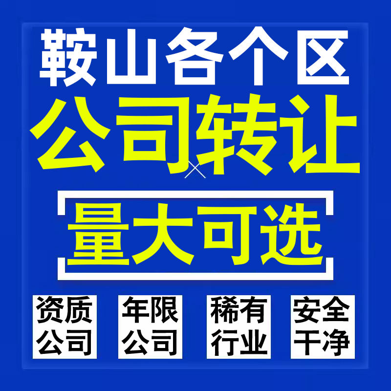 鞍山公司股权转让收购买科技贸易教育传媒咨询类公司营业执照注册