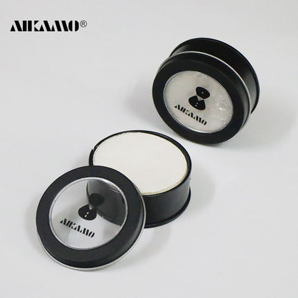 Aikamo意式咖啡机手柄圆形滤纸51/53/58mm原木粉碗6号滤纸通用